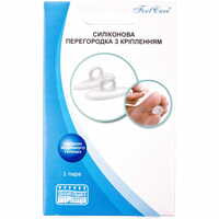 Перегородка силіконова Foot Care TS-110 з кріпленням розмір L 39-46