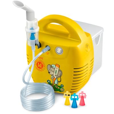 Інгалятор Little Doctor LD-211 компресорний жовтий