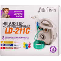 Ингалятор Little Doctor LD-211 С компрессорный белый