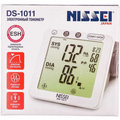 Тонометр Nissei DS-1011 автоматичний + адаптер
