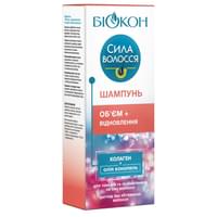 Бальзам-ополаскиватель Биокон Сила волос Объем и восстановление 215 мл