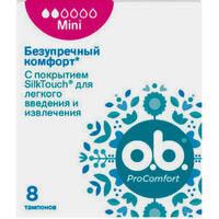 Тампони гігієнічні O.B. ProComfort Mini 8 шт.