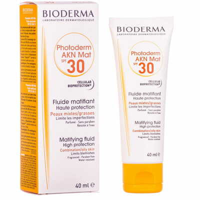 Емульсія для обличчя Bioderma Photoderm AKN матуюча 40 мл