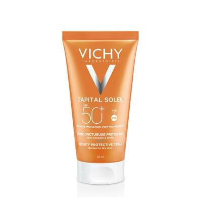 Крем для обличчя Vichy Ideal Soleil сонцезахисний потрійної дії SPF 50+ 50 мл