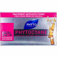 Засіб для волосся Phyto Phytocyane проти випадіння в ампулах по 7,5 мл 12 шт.