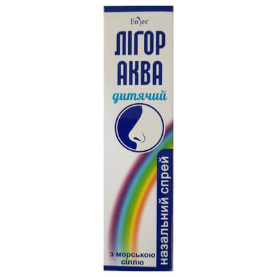 Лігор Аква Enjee д/діт. спрей назал по 50 мл (флакон)
