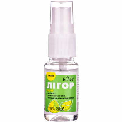 Освіжувач для порожнини рота Лігор Лимон 15 мл