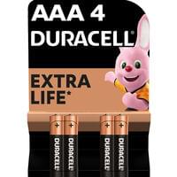 Батарейки Duracell Basic AAA алкалиновые 1,5V LR03 4 шт.