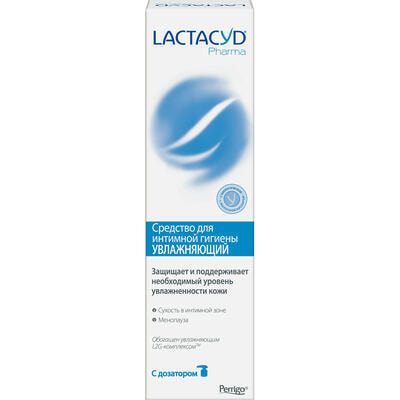 Средство для интимной гигиены Lactacyd Pharma Увлажняющий с дозатором 250 мл