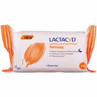 Серветки гігієнічні Lactacyd для інтимної гігієни 15 шт.
