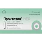 Проктозан Нео суппозитории ректал. №10 (2 блистера х 5 суппозиториев)