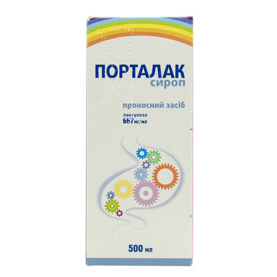 Порталак сироп 667 мг/мл по 500 мл (флакон)